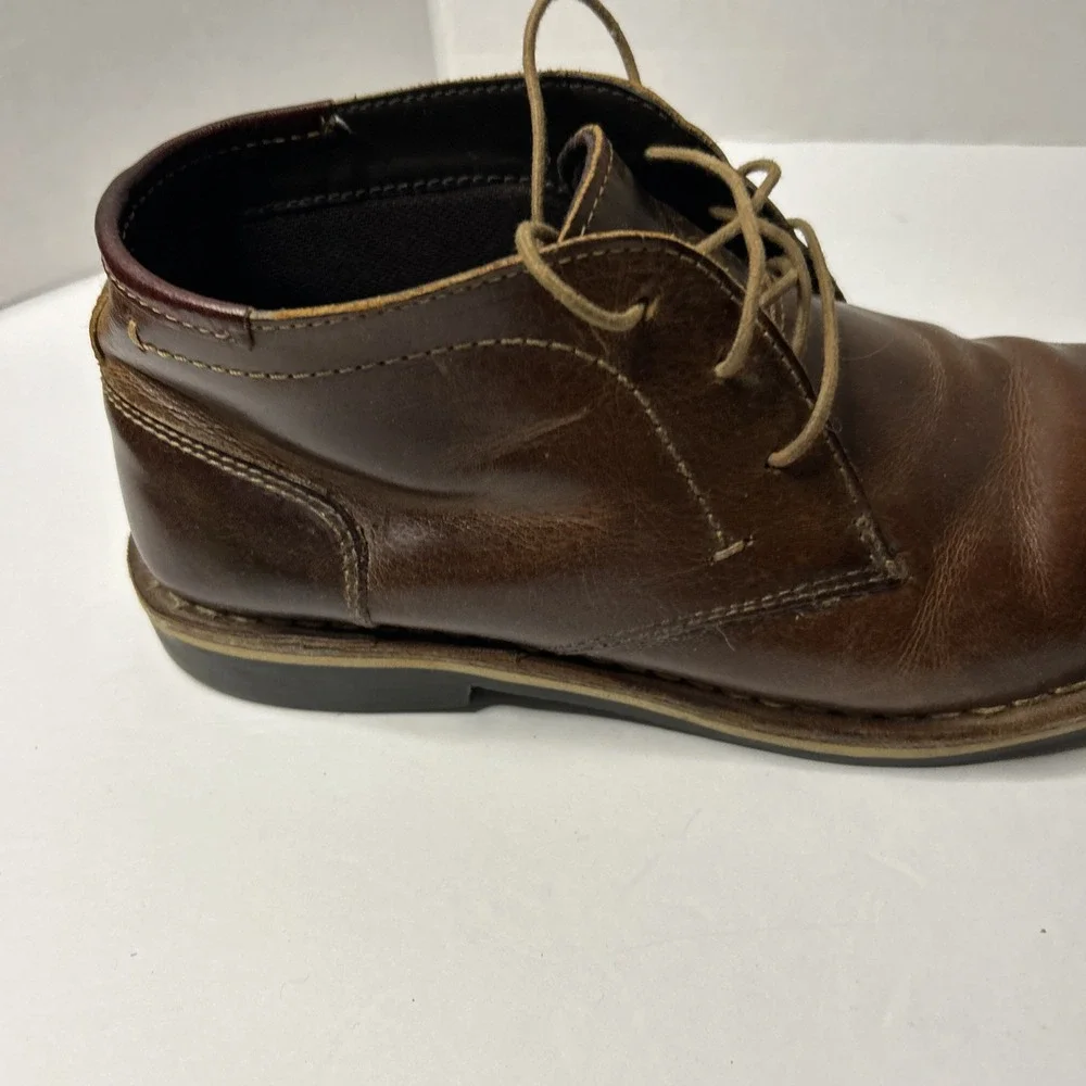 Steve Madden Harken Chukka Boot - Men's Size 8  Cognac Brown